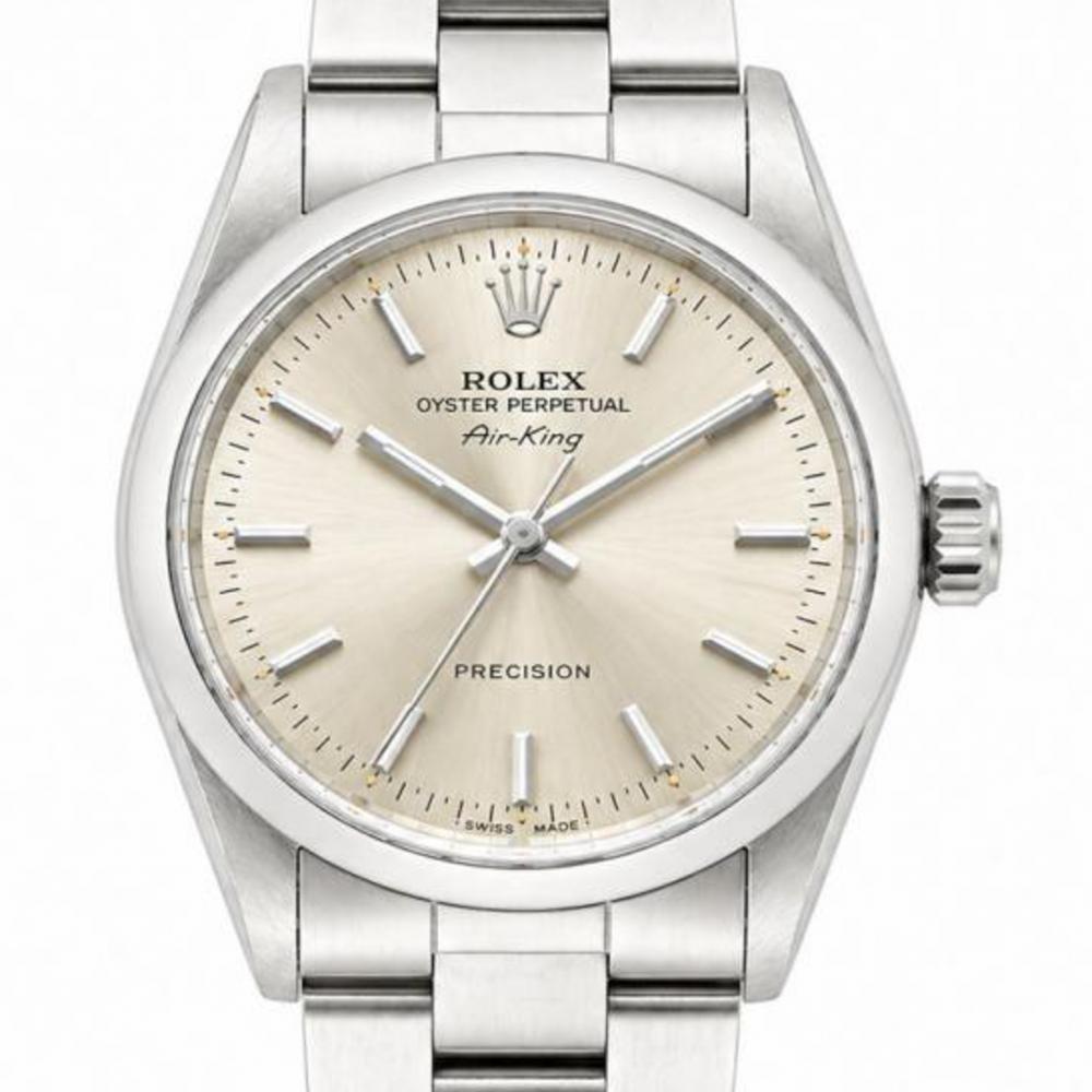 Rolex Airking 34MM 14000 Stainless Steel Watch